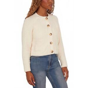 NEW VANESSABRUNO fantine cardigan in ecru